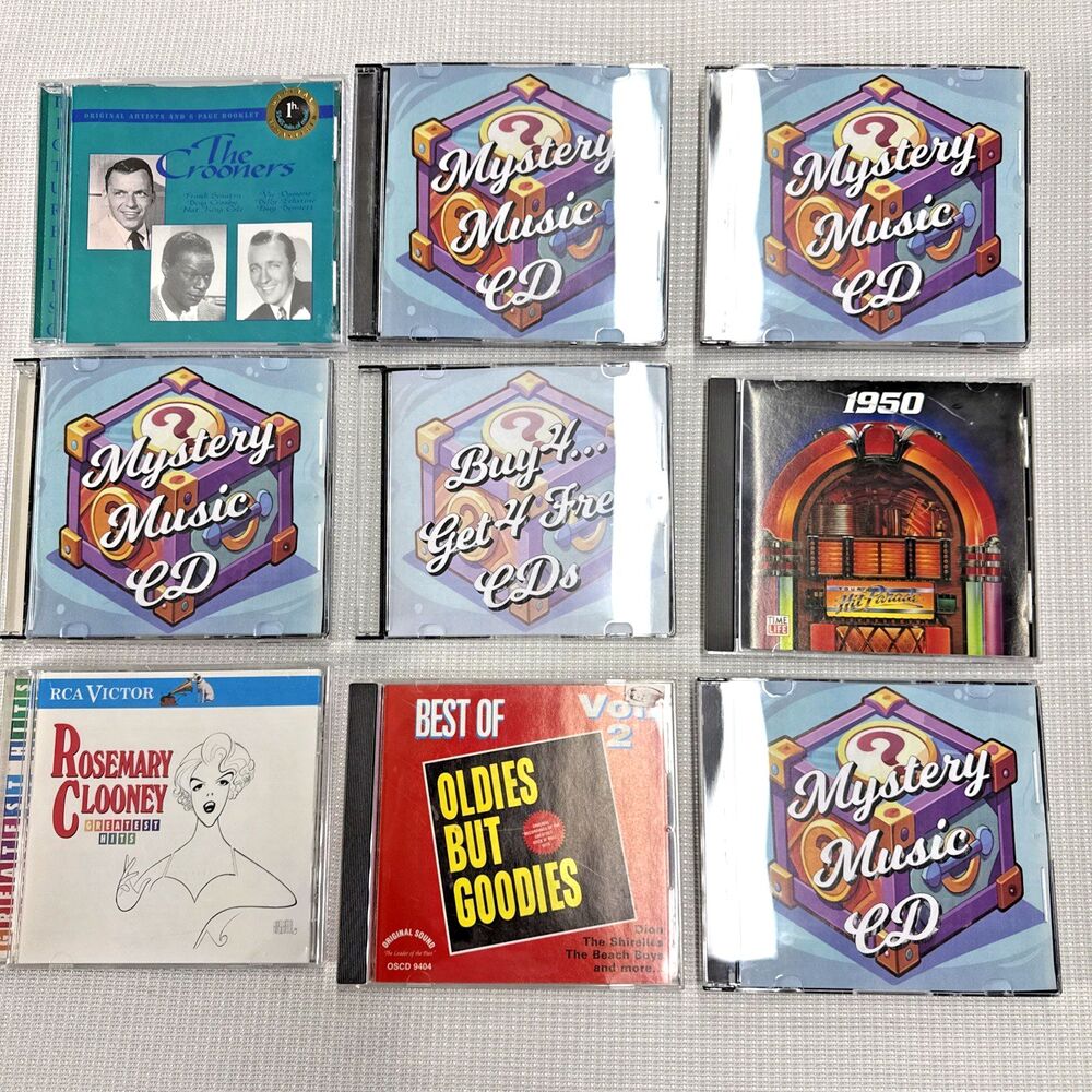 Buy 4 Get 4 Mystery Music CDs - Oldies